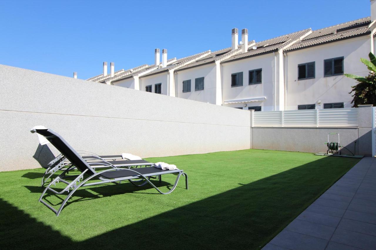 Global Properties, Bonito Adosado Con Jardin En La Playa De Almarda Villa Sagunto Exterior photo